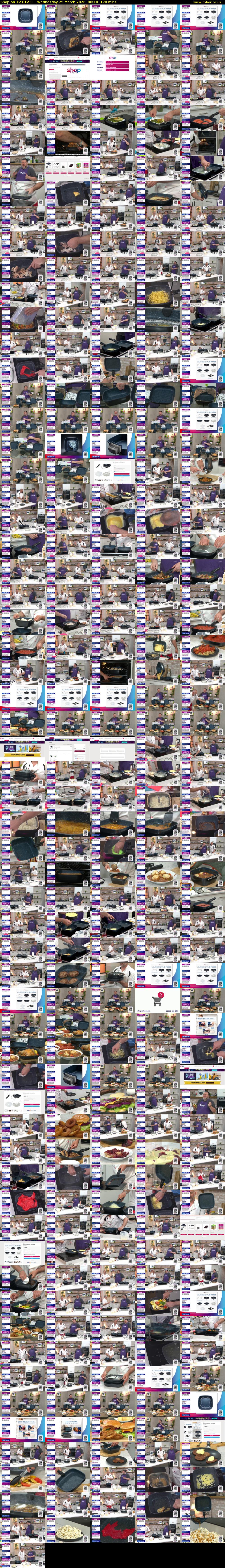 Shop on TV (ITV1) Wednesday 25 March 2026 00:10 - 03:00