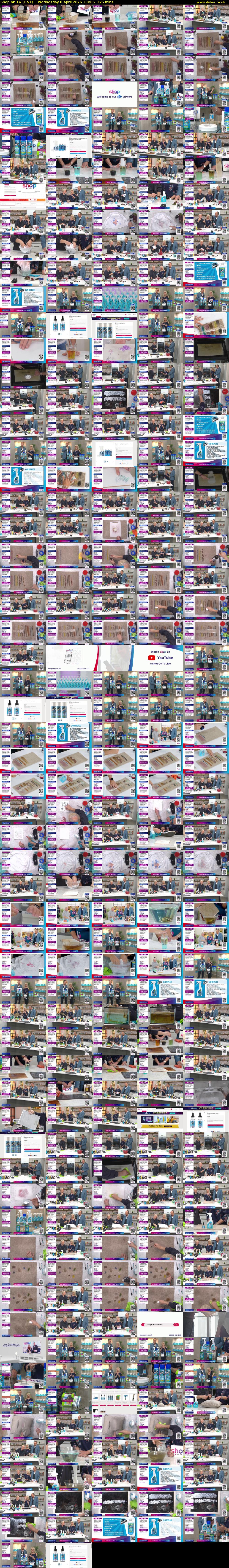 Shop on TV (ITV1) Wednesday 8 April 2026 00:05 - 03:00