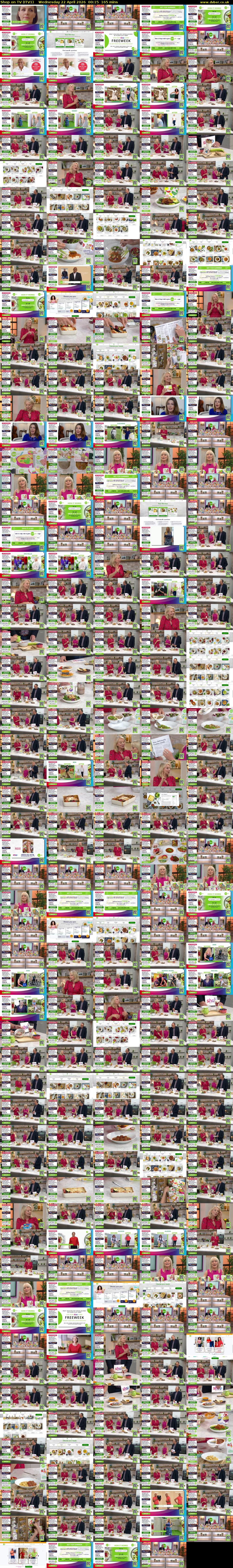 Shop on TV (ITV1) Wednesday 22 April 2026 00:15 - 03:00