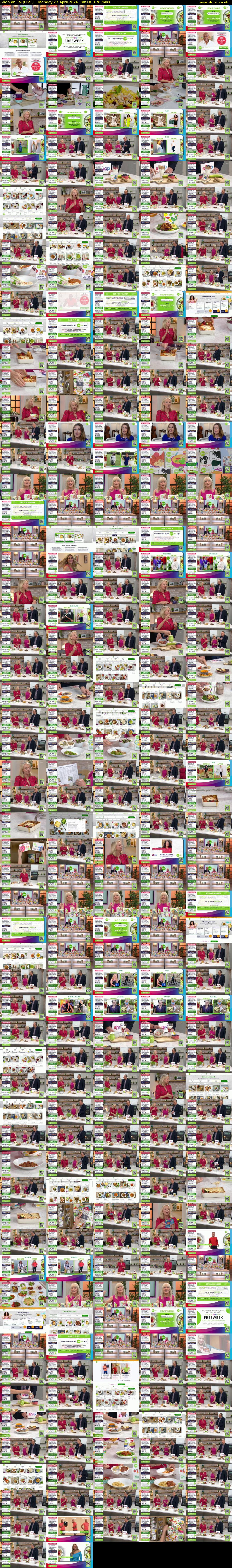 Shop on TV (ITV1) Monday 27 April 2026 00:10 - 03:00