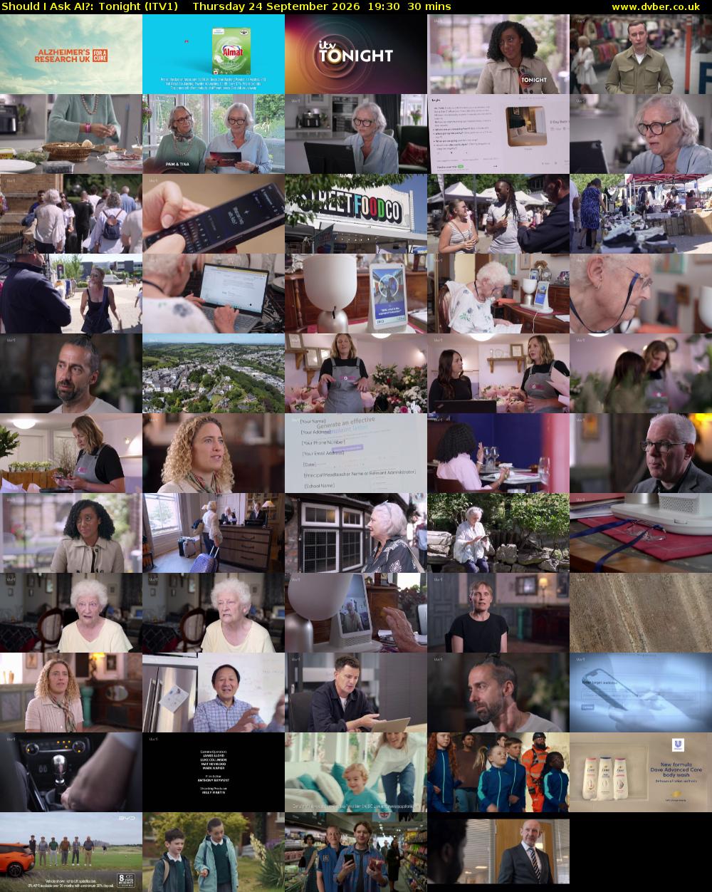 Should I Ask AI?: Tonight (ITV1) Thursday 24 September 2026 19:30 - 20:00