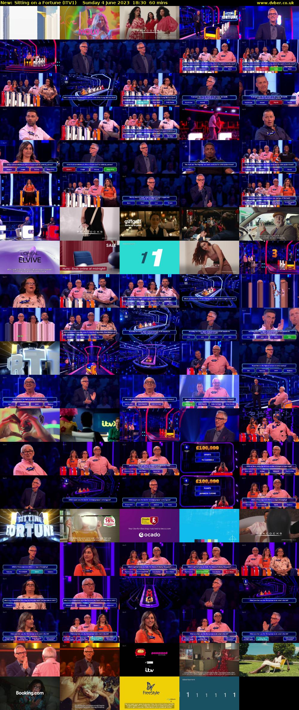 Sitting on a Fortune (ITV1) Sunday 4 June 2023 18:30 - 19:30