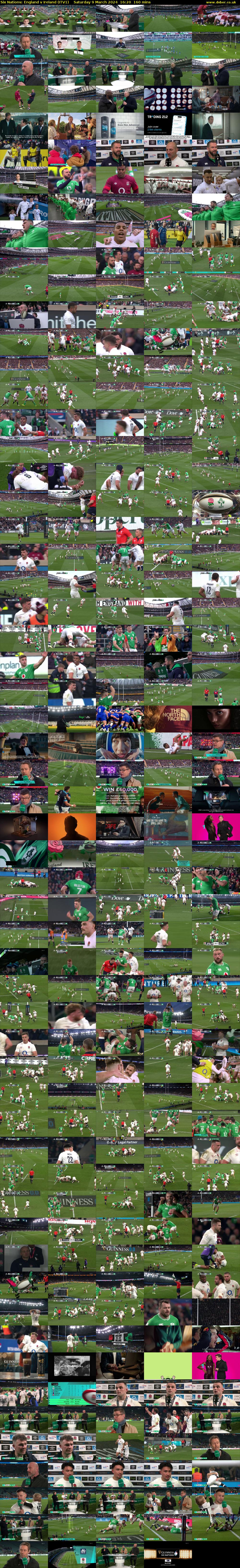 Six Nations: England v Ireland (ITV1) Saturday 9 March 2024 16:20 - 19:00