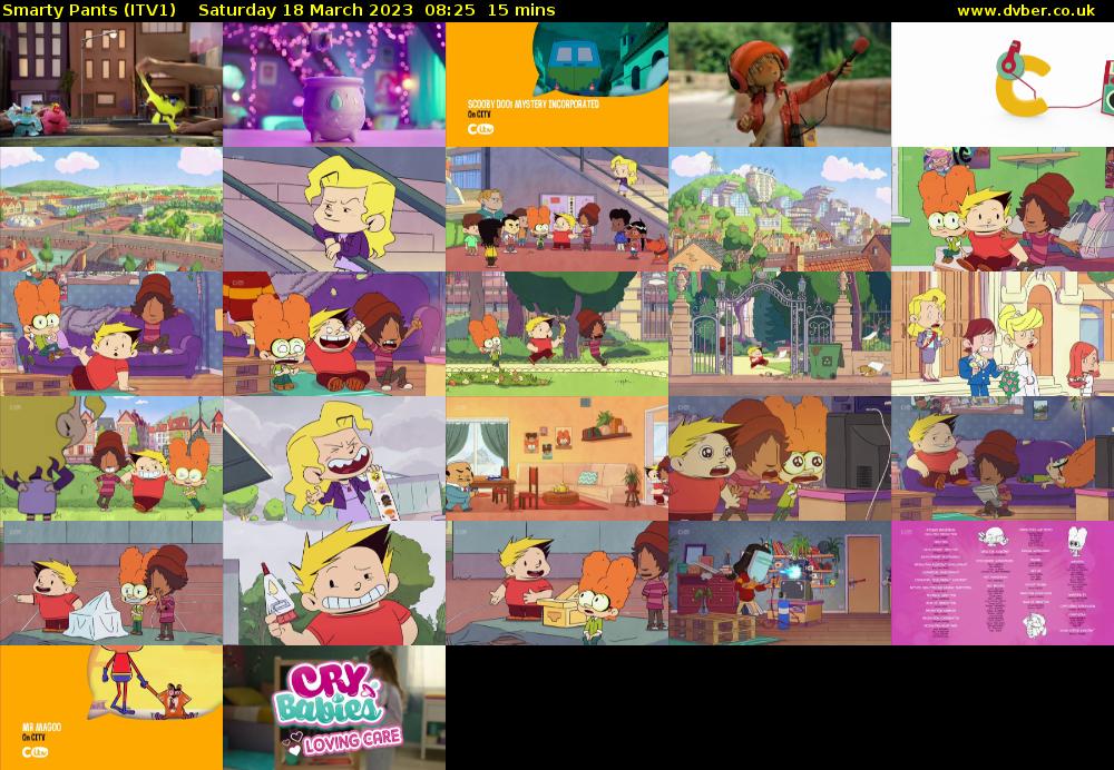 Smarty Pants (ITV1) Saturday 18 March 2023 08:25 - 08:40