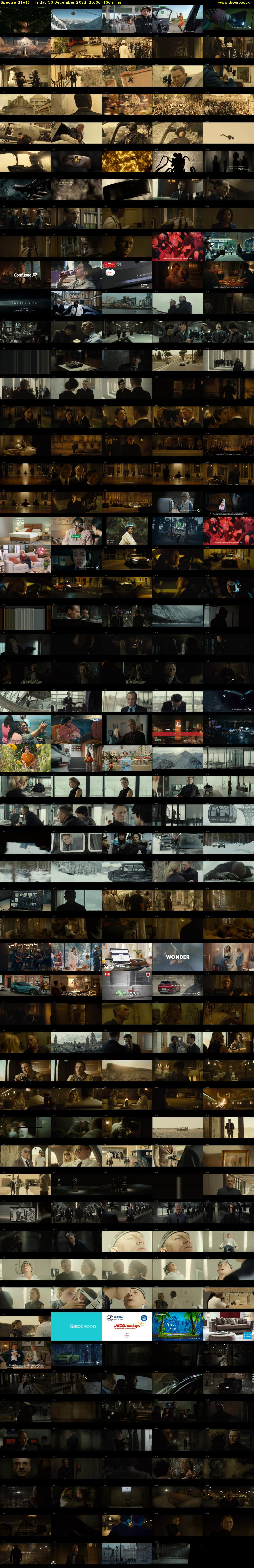 Spectre (ITV1) Friday 30 December 2022 20:00 - 22:40