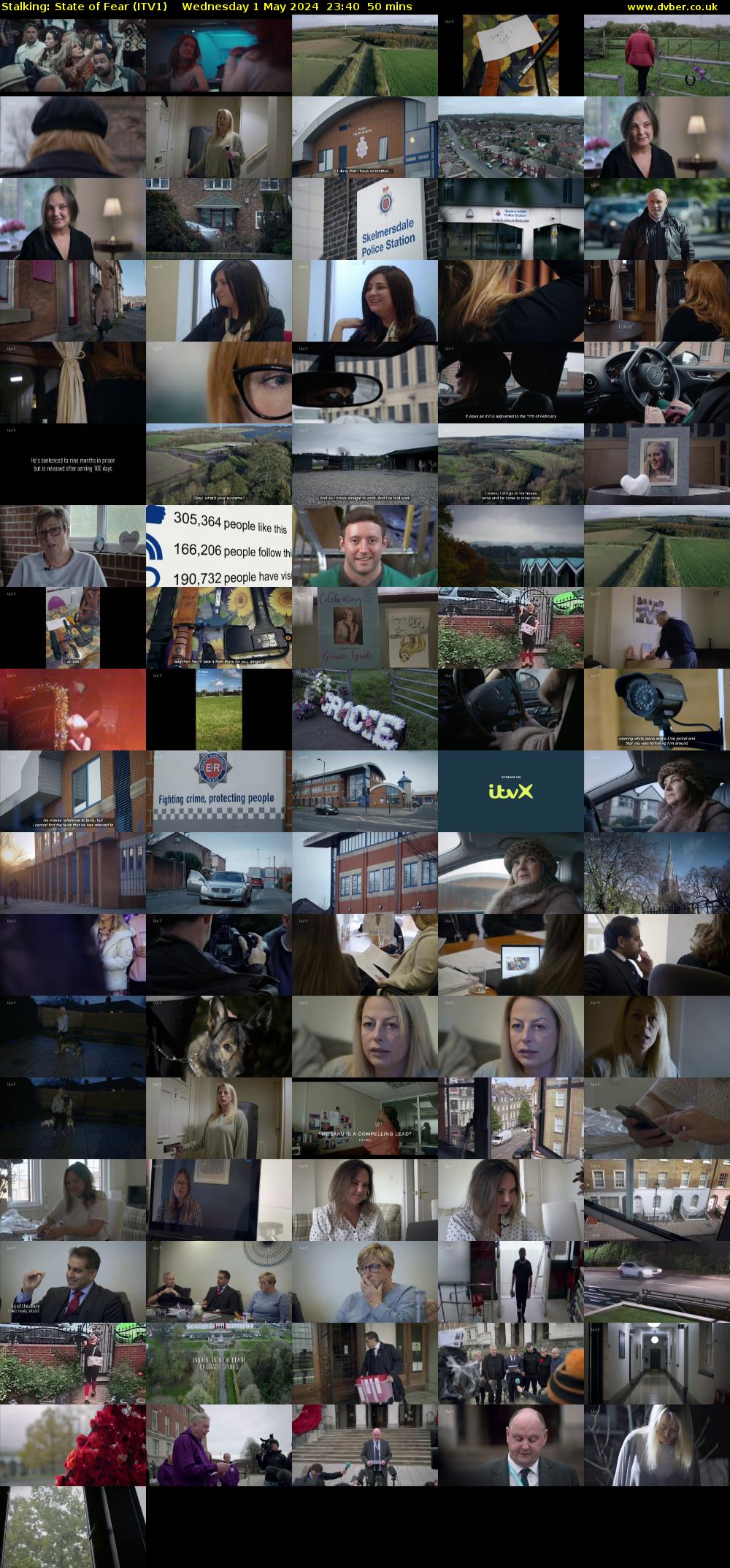 Stalking: State of Fear (ITV1) Wednesday 1 May 2024 23:40 - 00:30