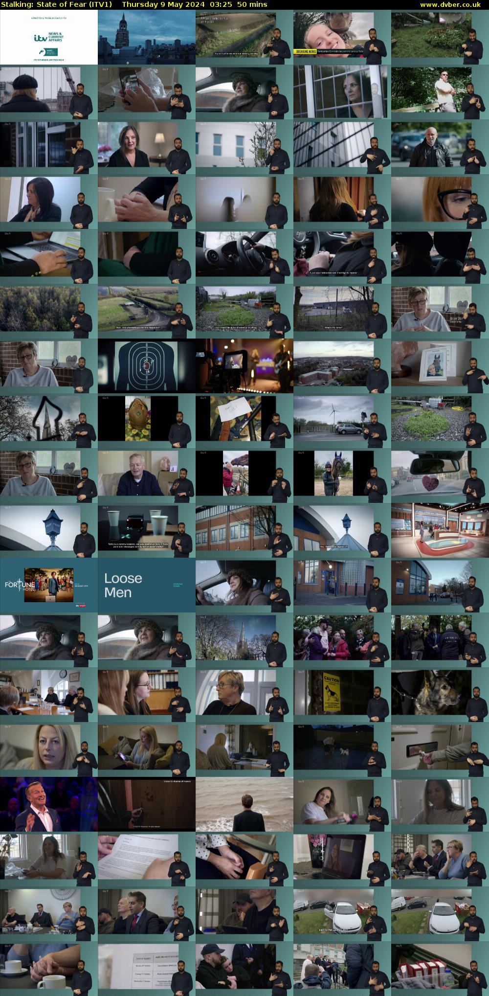 Stalking: State of Fear (ITV1) Thursday 9 May 2024 03:25 - 04:15