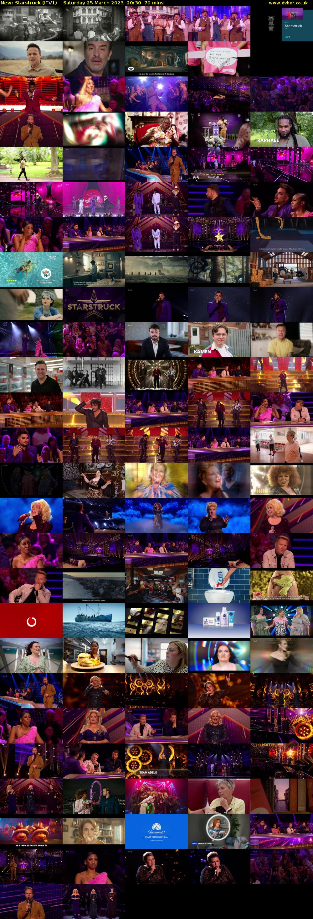 Starstruck (ITV1) Saturday 25 March 2023 20:30 - 21:40