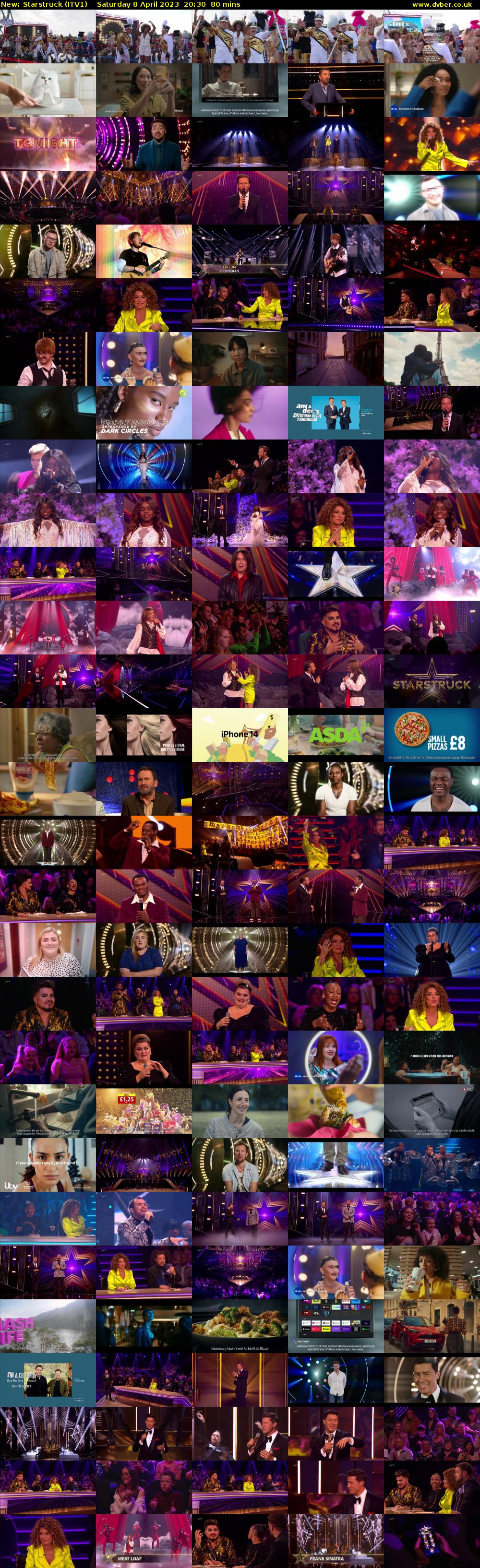 Starstruck (ITV1) Saturday 8 April 2023 20:30 - 21:50