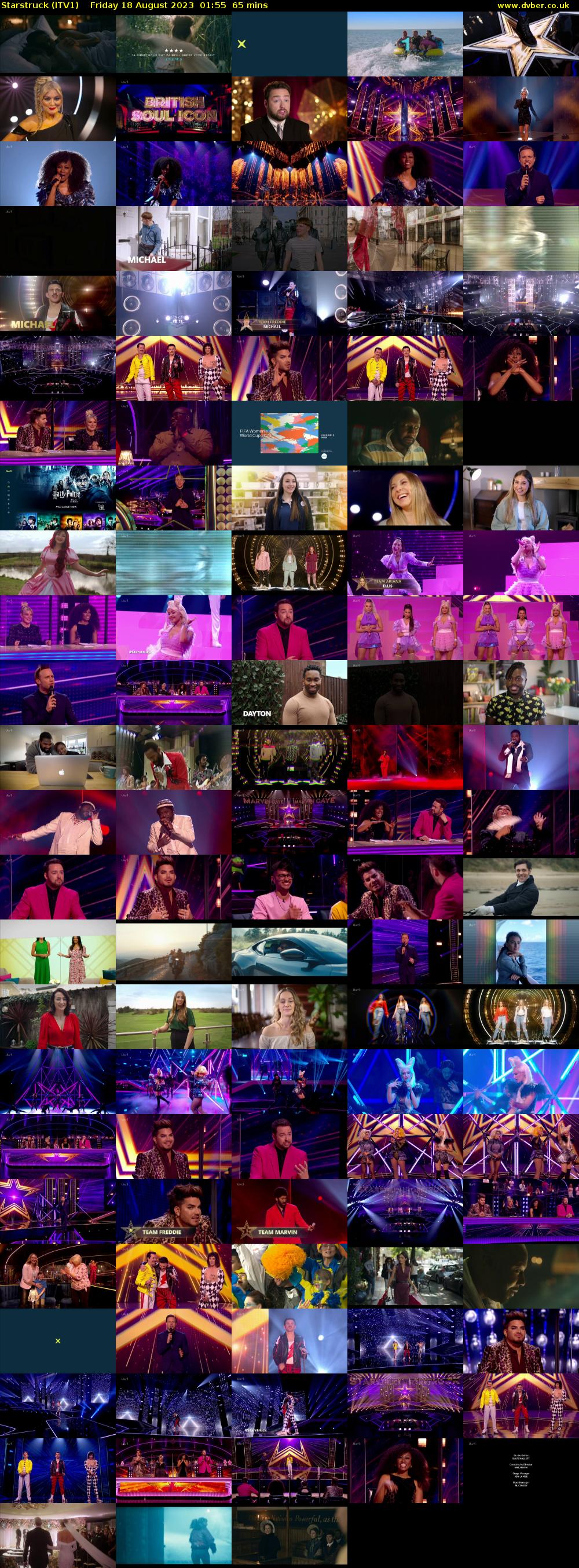 Starstruck (ITV1) Friday 18 August 2023 01:55 - 03:00