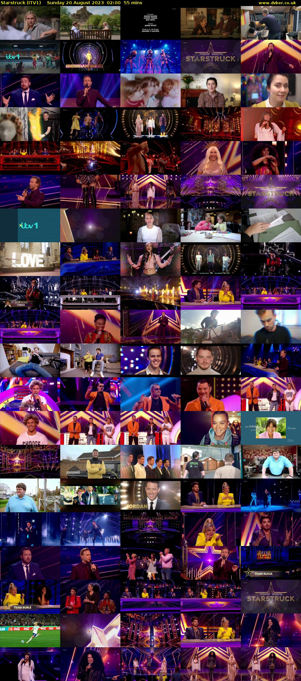 Starstruck (ITV1) Sunday 20 August 2023 02:00 - 02:55