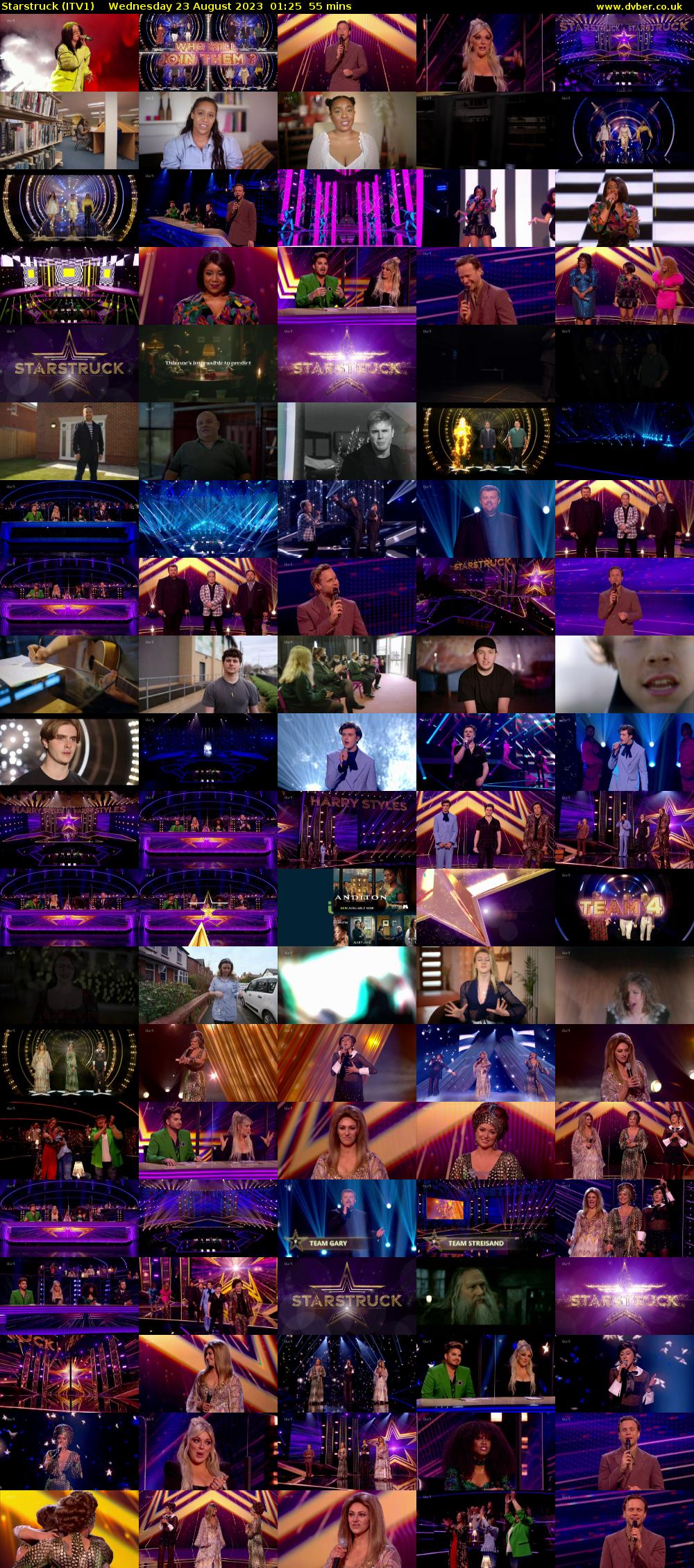 Starstruck (ITV1) Wednesday 23 August 2023 01:25 - 02:20