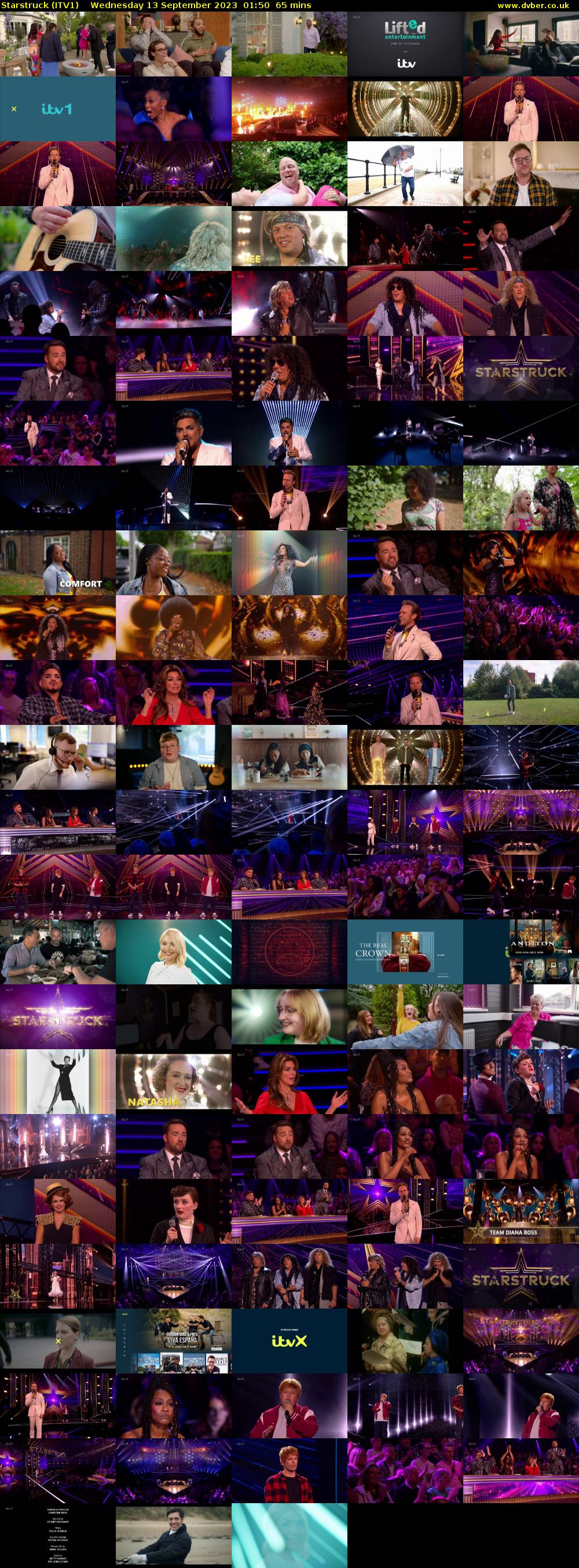 Starstruck (ITV1) Wednesday 13 September 2023 01:50 - 02:55
