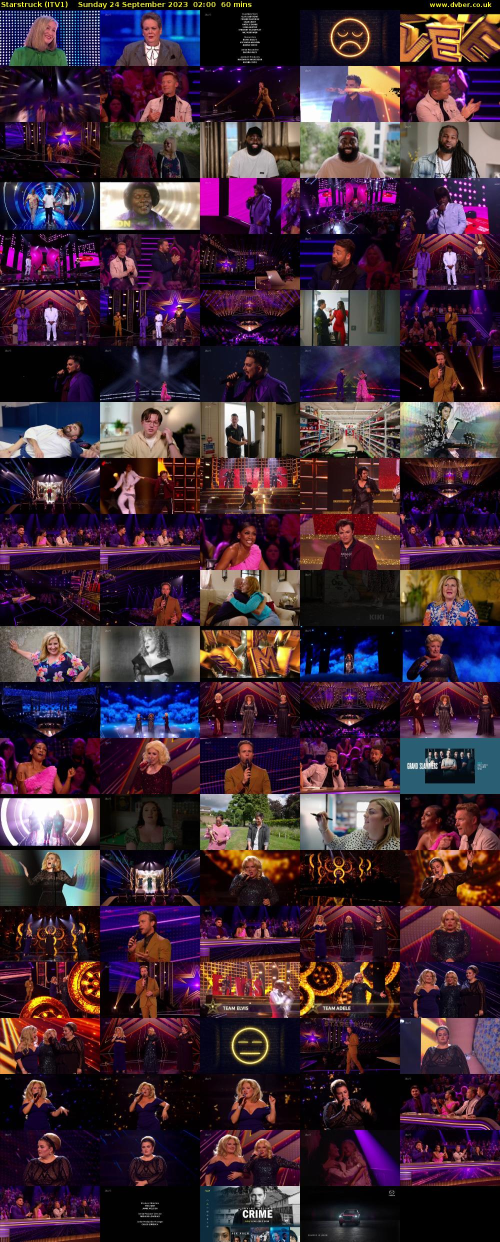 Starstruck (ITV1) Sunday 24 September 2023 02:00 - 03:00