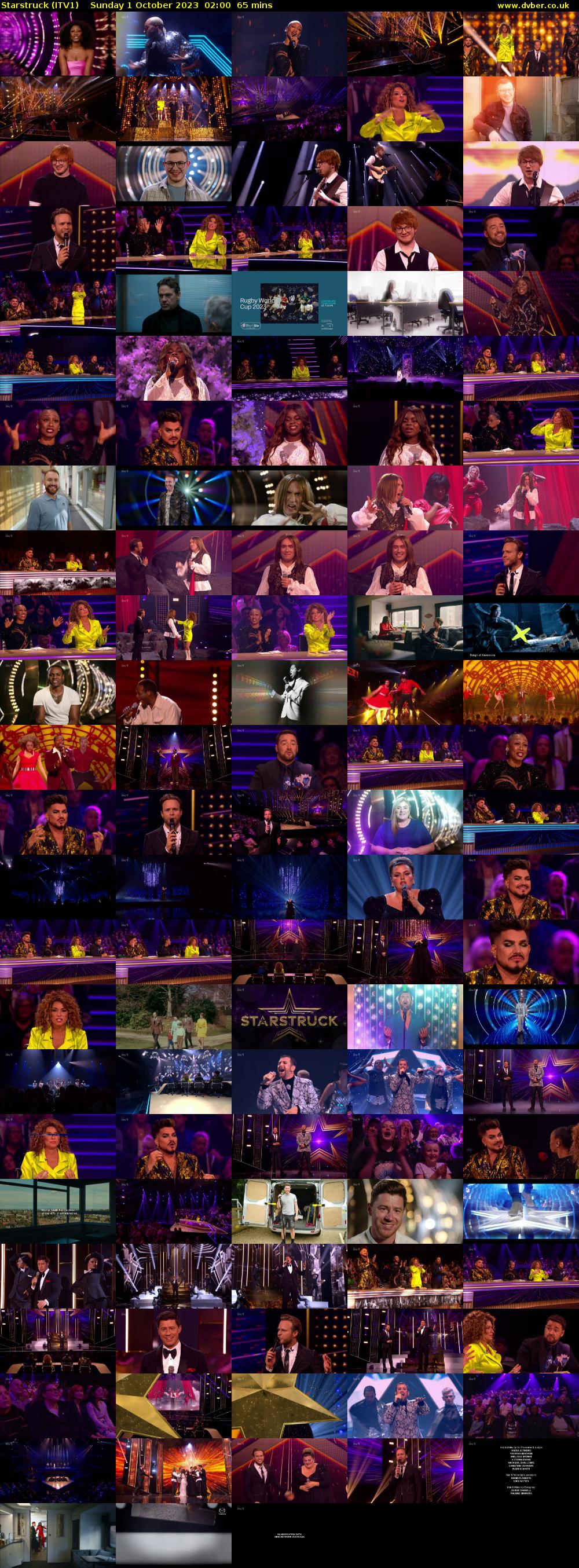 Starstruck (ITV1) Sunday 1 October 2023 02:00 - 03:05