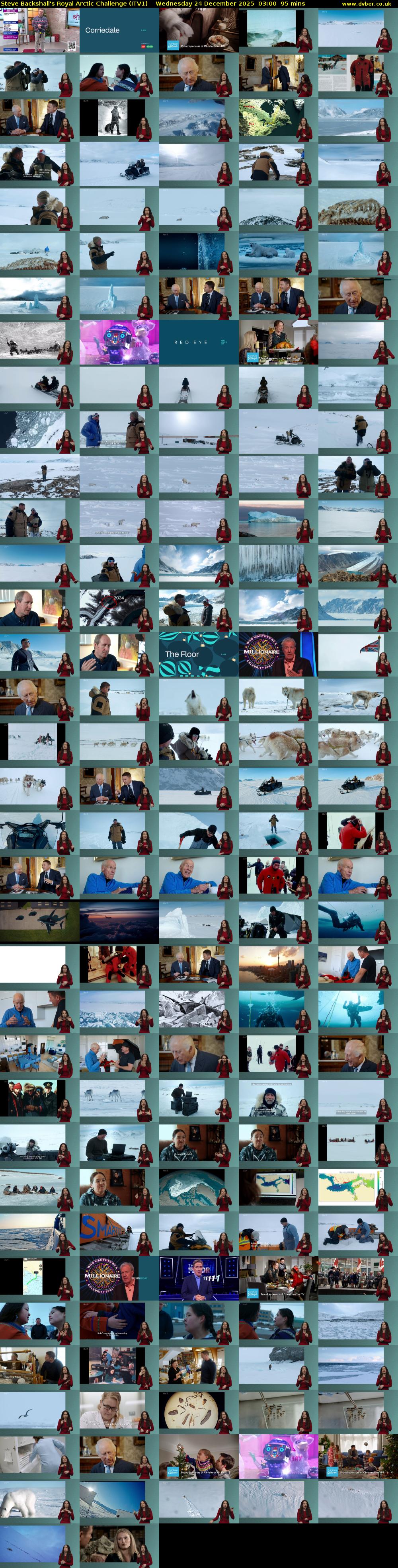 Steve Backshall's Royal Arctic Challenge (ITV1) Wednesday 24 December 2025 03:00 - 04:35