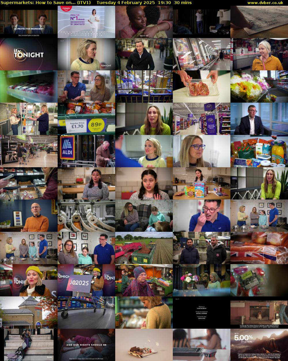 Supermarkets: How to Save on... (ITV1) Tuesday 4 February 2025 19:30 - 20:00