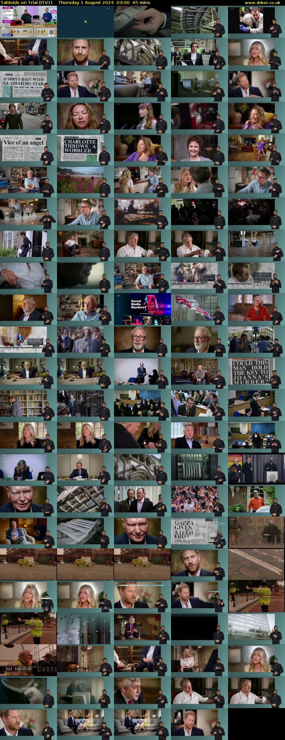 Tabloids on Trial (ITV1) Thursday 1 August 2024 03:00 - 04:05
