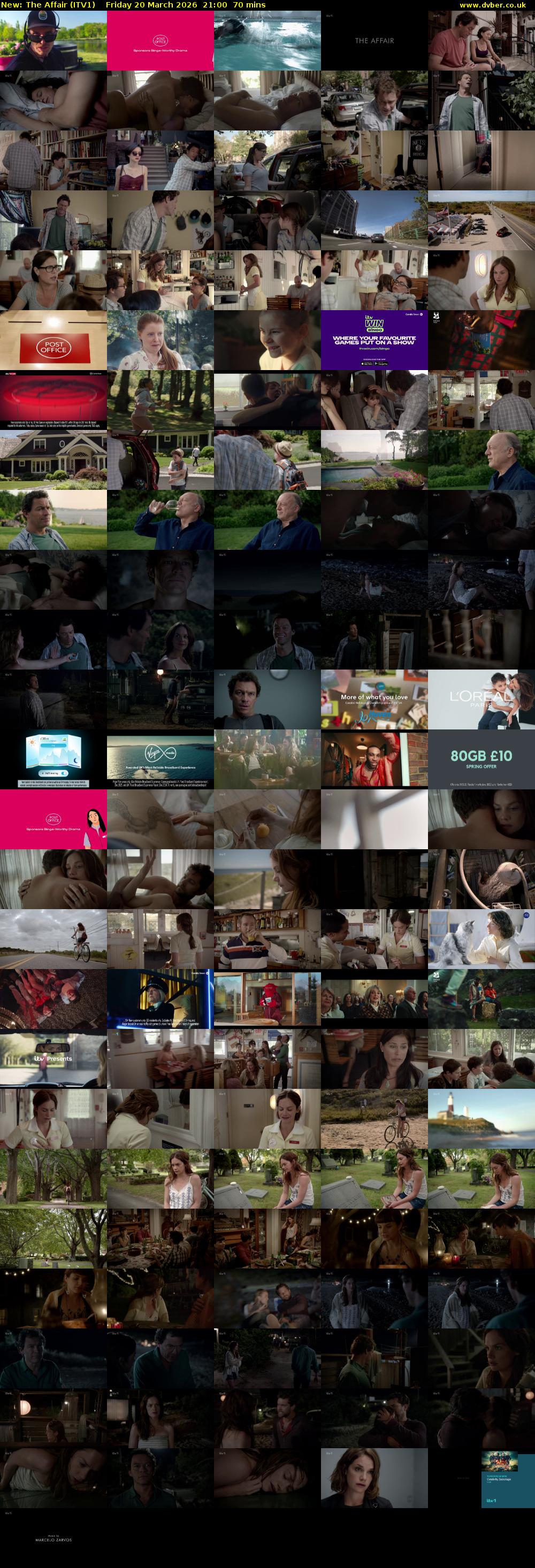 The Affair (ITV1) Friday 20 March 2026 21:00 - 22:10