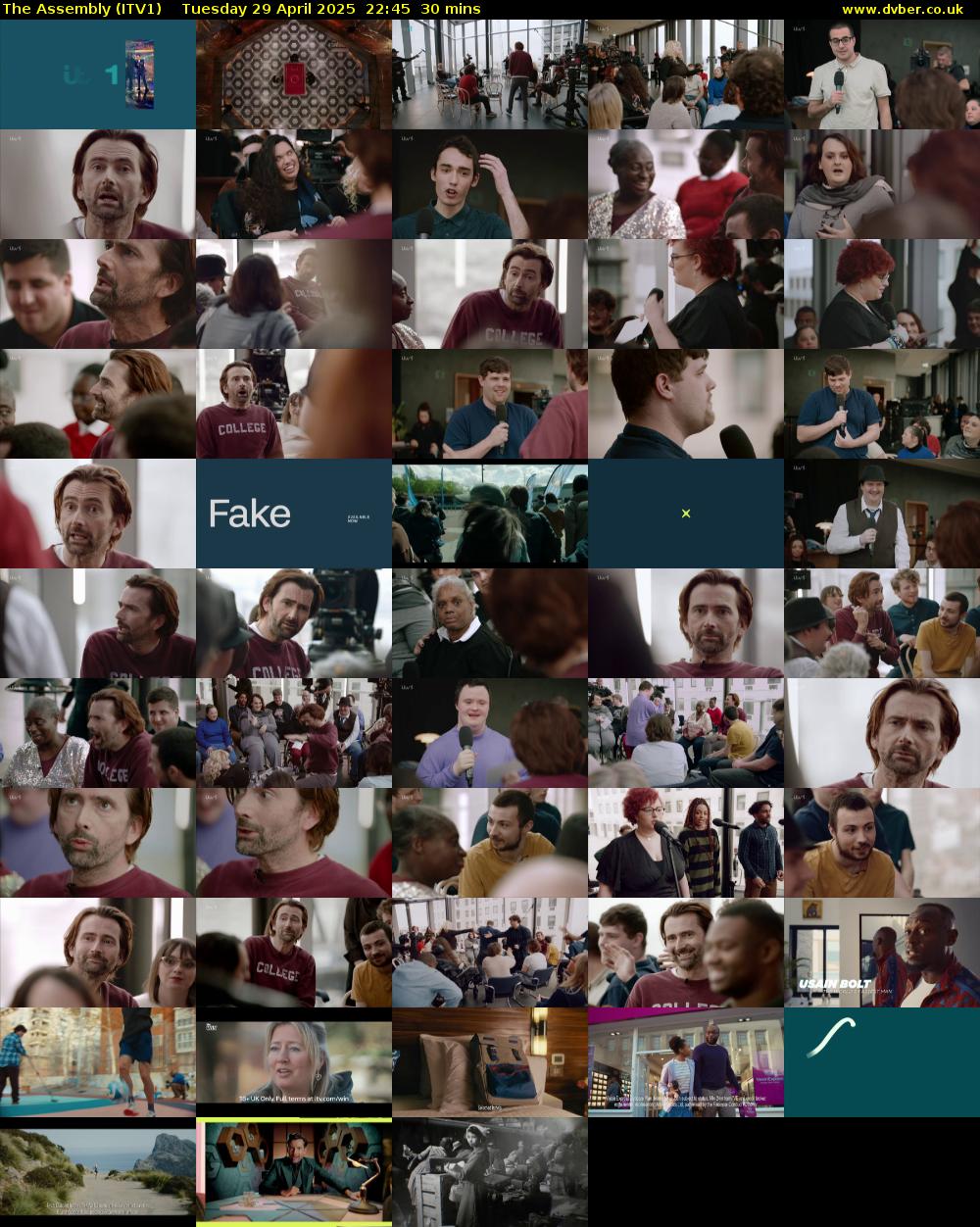 The Assembly (ITV1) Tuesday 29 April 2025 22:45 - 23:15