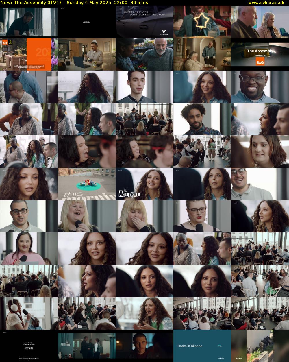 The Assembly (ITV1) Sunday 4 May 2025 22:00 - 22:30