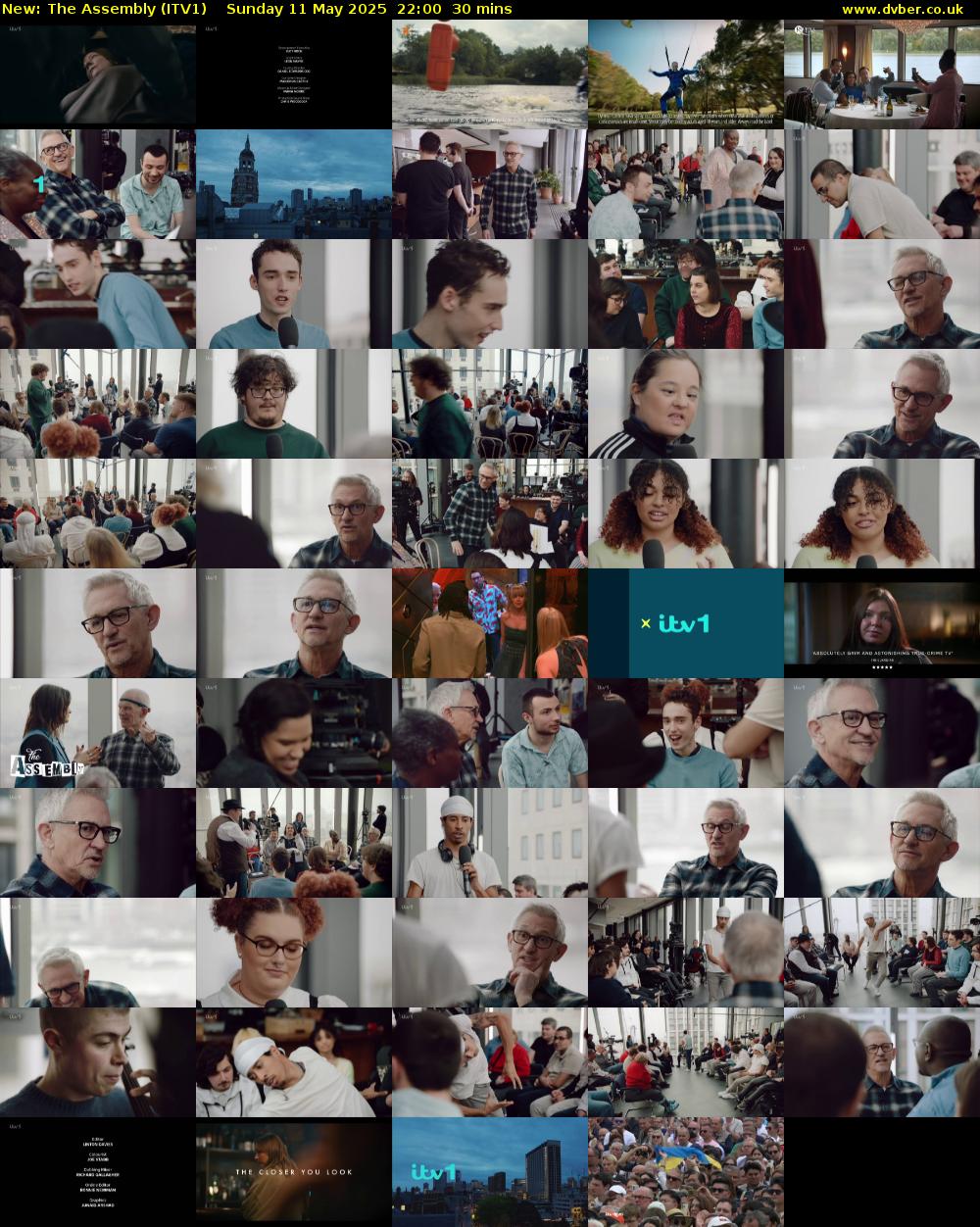 The Assembly (ITV1) Sunday 11 May 2025 22:00 - 22:30