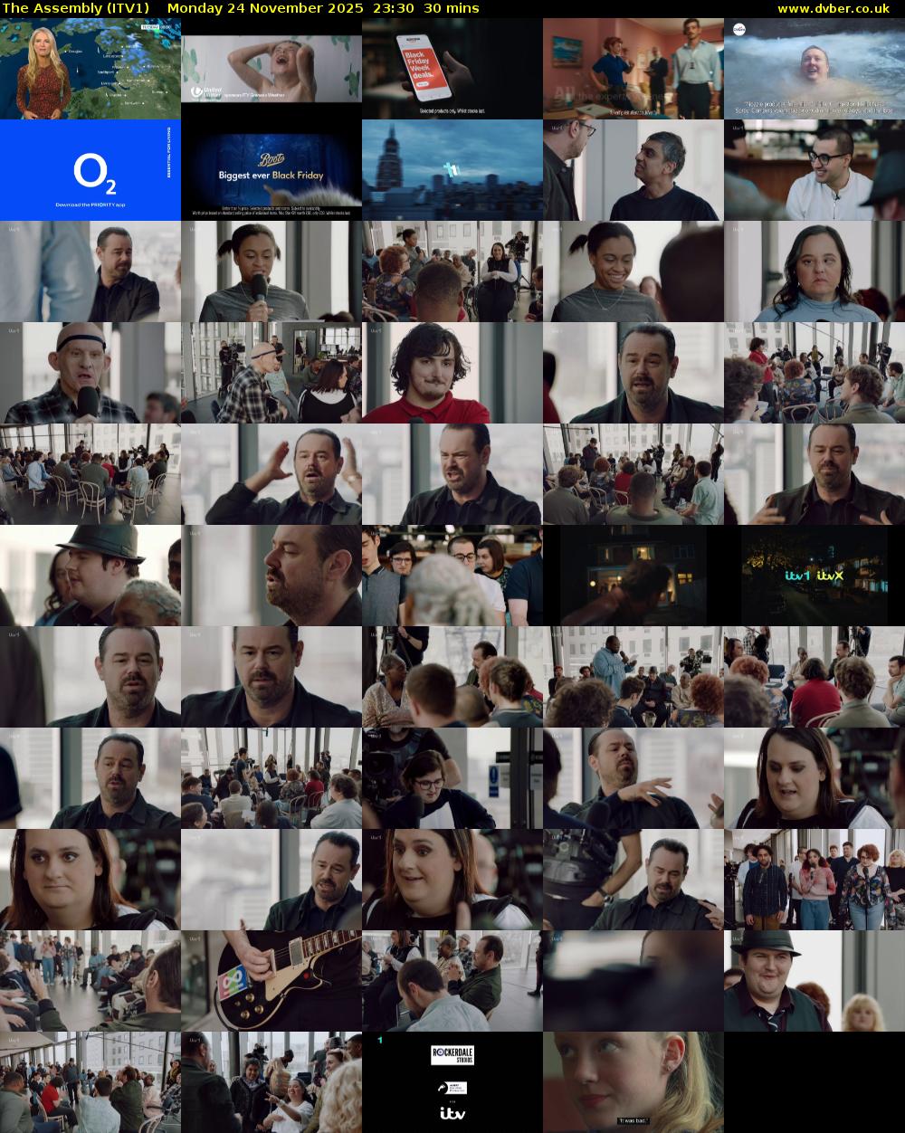 The Assembly (ITV1) Monday 24 November 2025 23:30 - 00:00