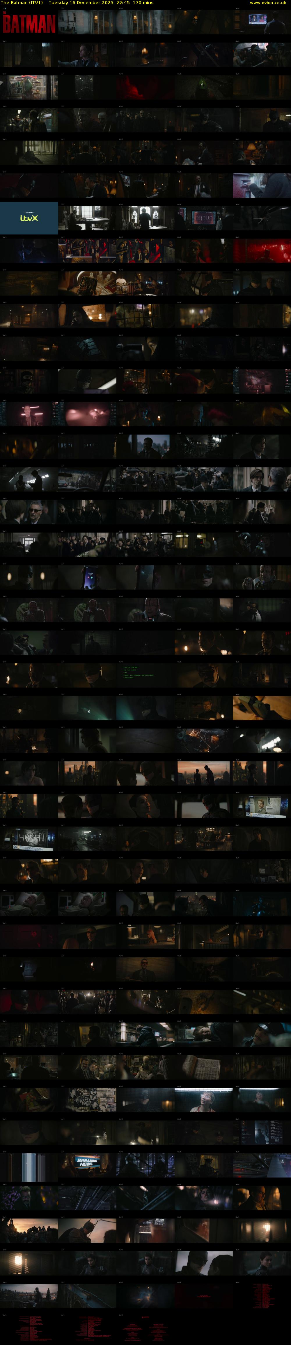 The Batman (ITV1) Tuesday 16 December 2025 22:45 - 01:35