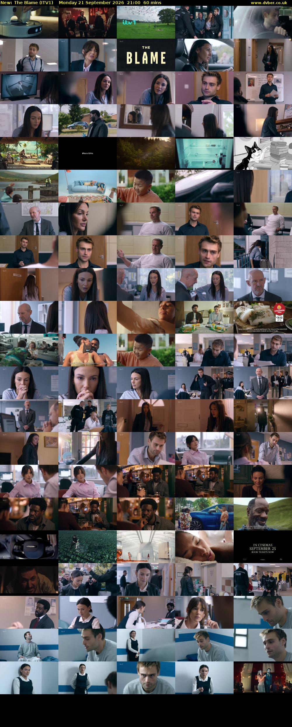 The Blame (ITV1) Monday 21 September 2026 21:00 - 22:00