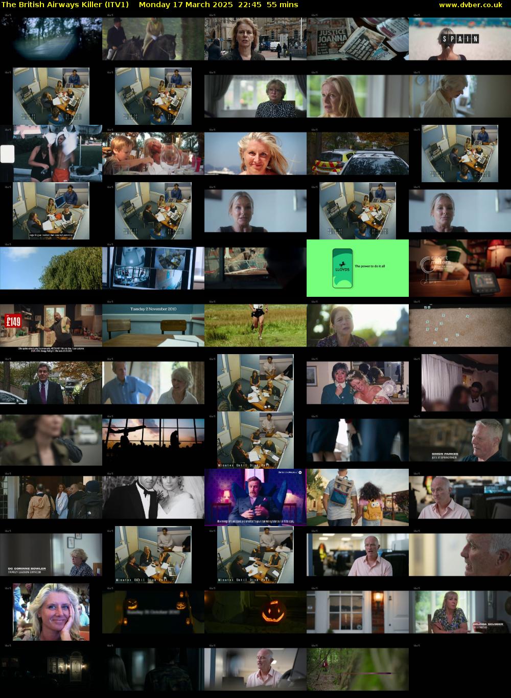 The British Airways Killer (ITV1) Monday 17 March 2025 22:45 - 23:40