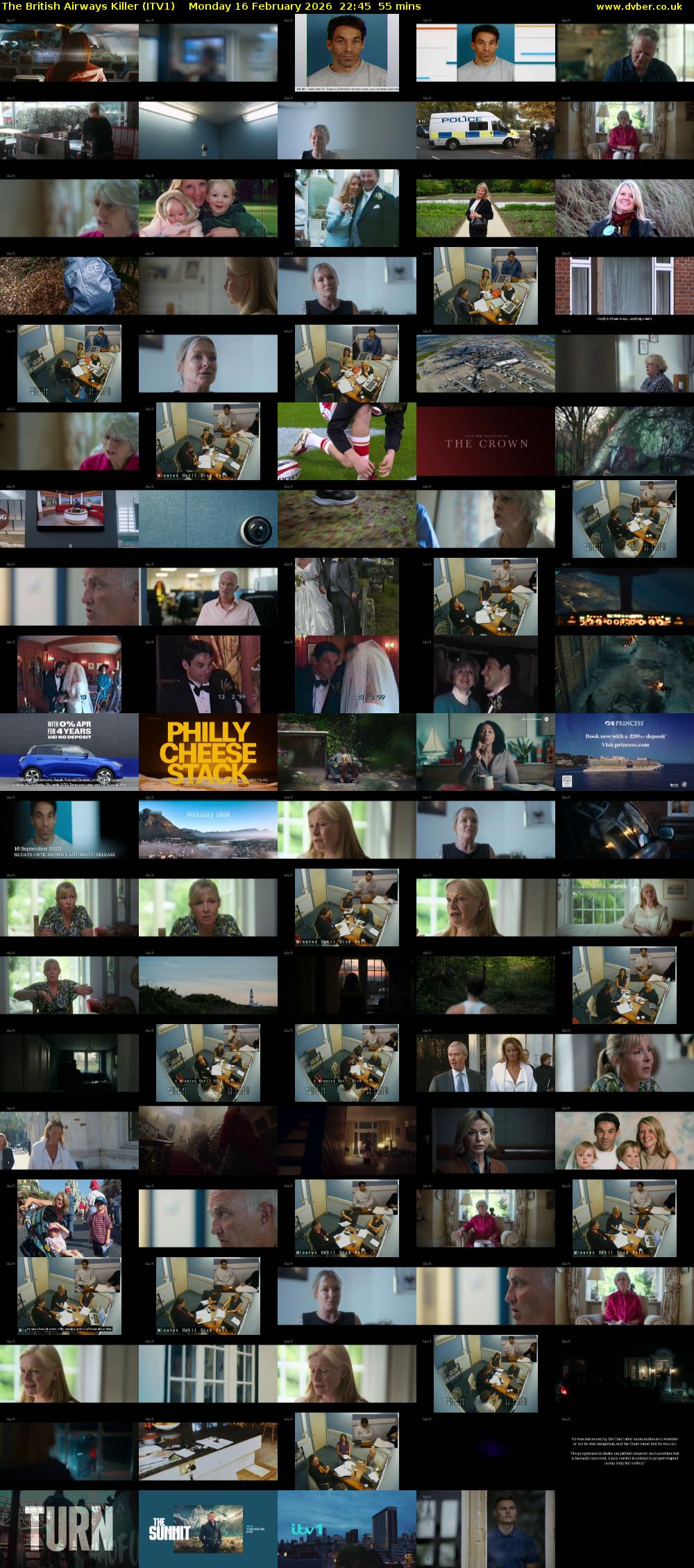 The British Airways Killer (ITV1) Monday 16 February 2026 22:45 - 23:40