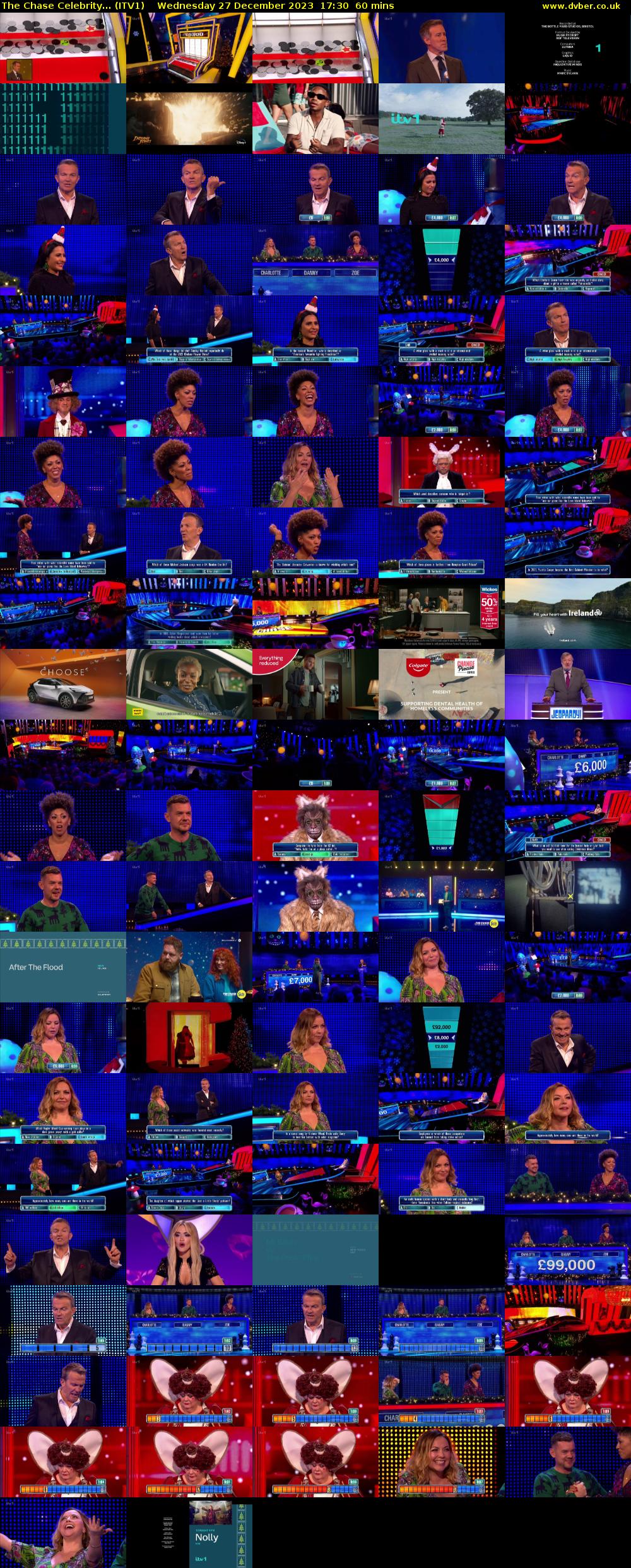 The Chase Celebrity... (ITV1) Wednesday 27 December 2023 17:30 - 18:30