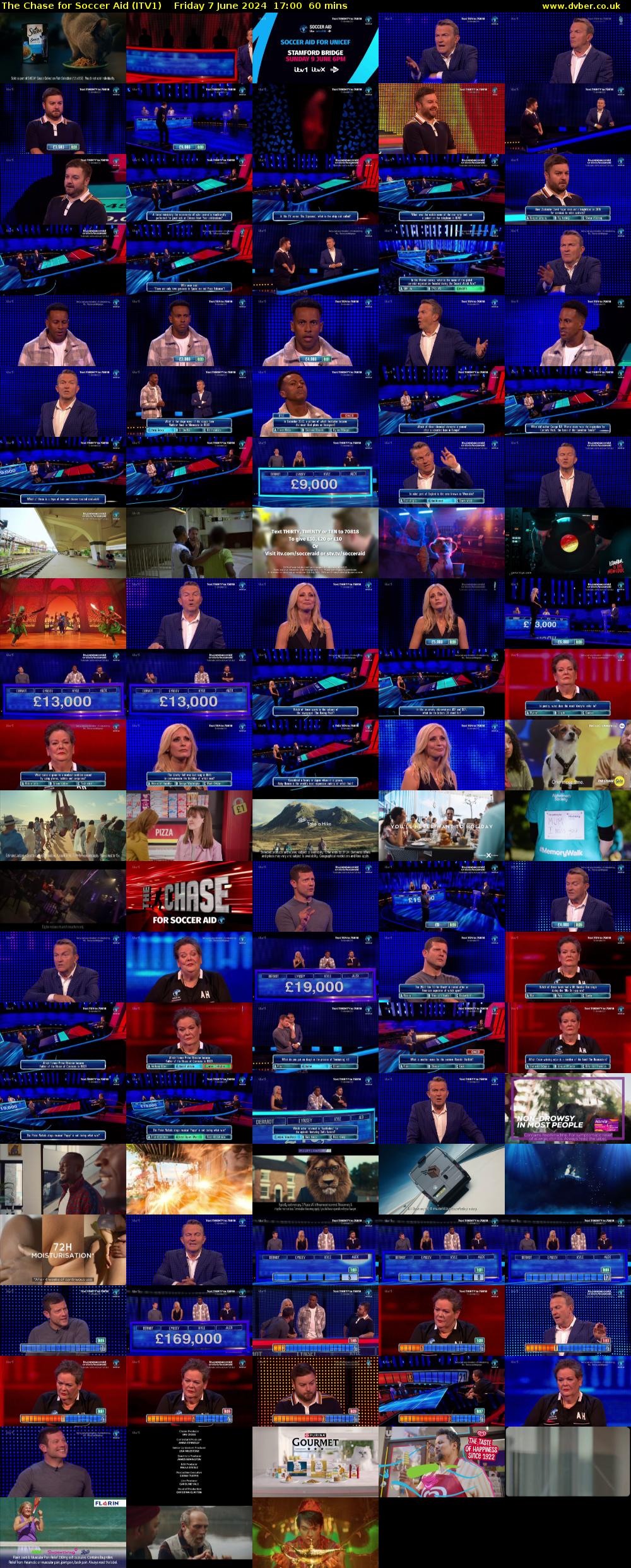 The Chase for Soccer Aid (ITV1) Friday 7 June 2024 17:00 - 18:00