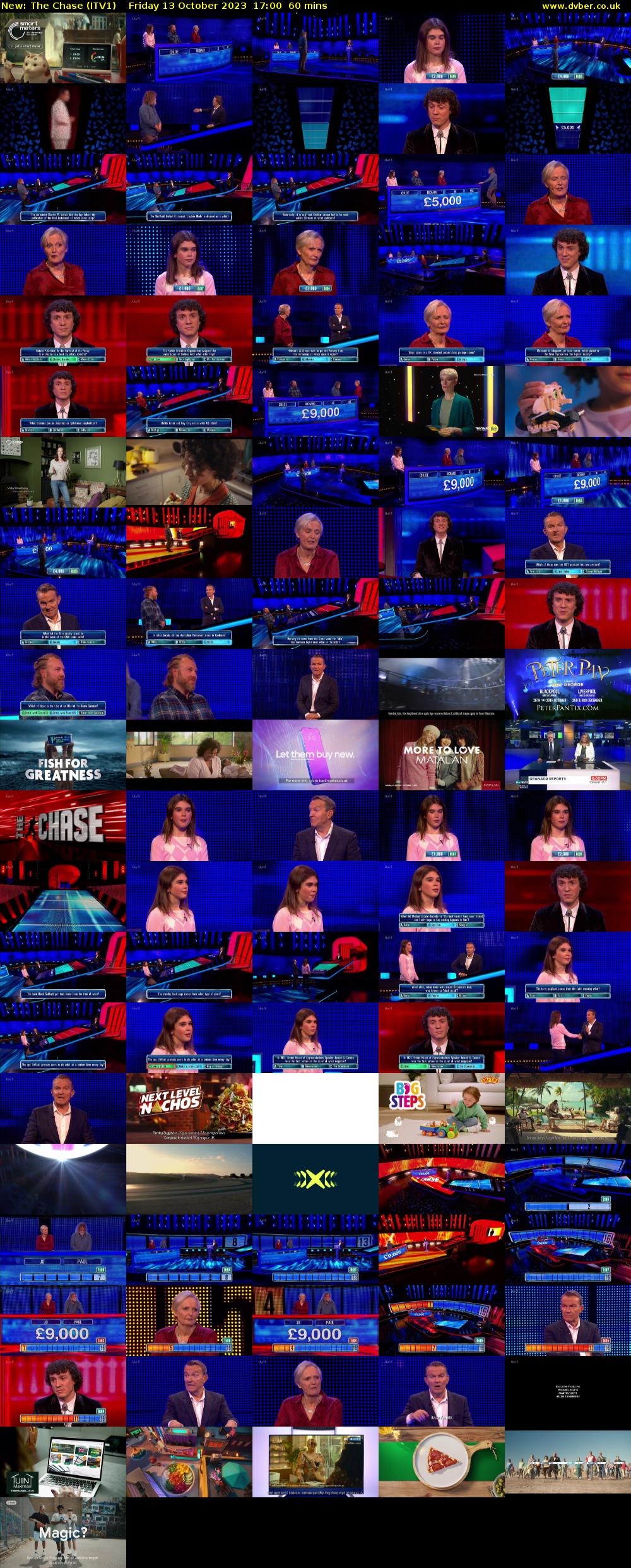 The Chase (ITV1) Friday 13 October 2023 17:00 - 18:00