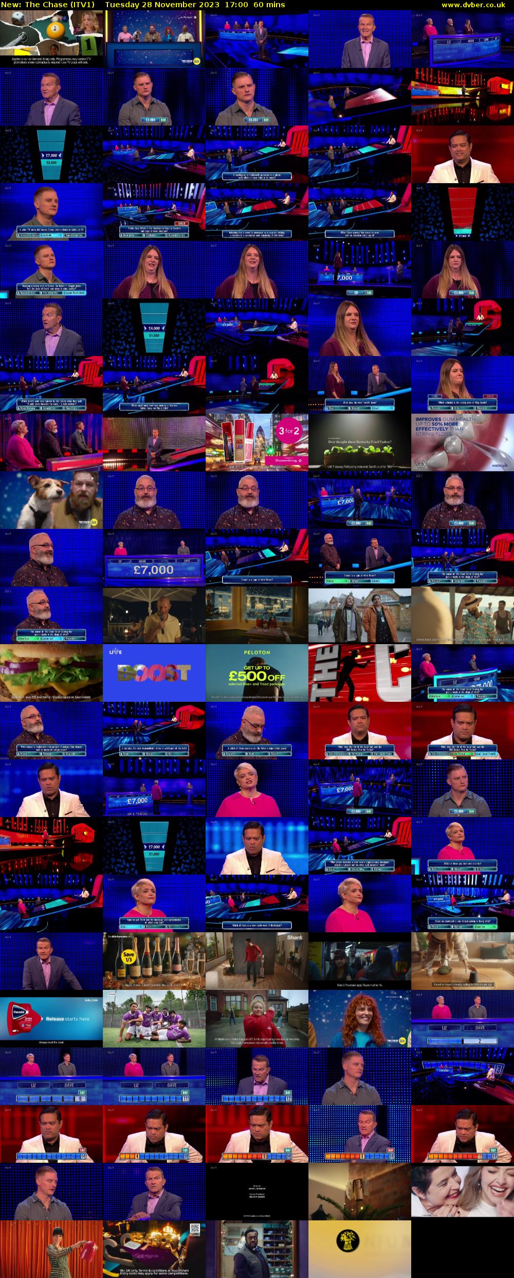 The Chase (ITV1) Tuesday 28 November 2023 17:00 - 18:00