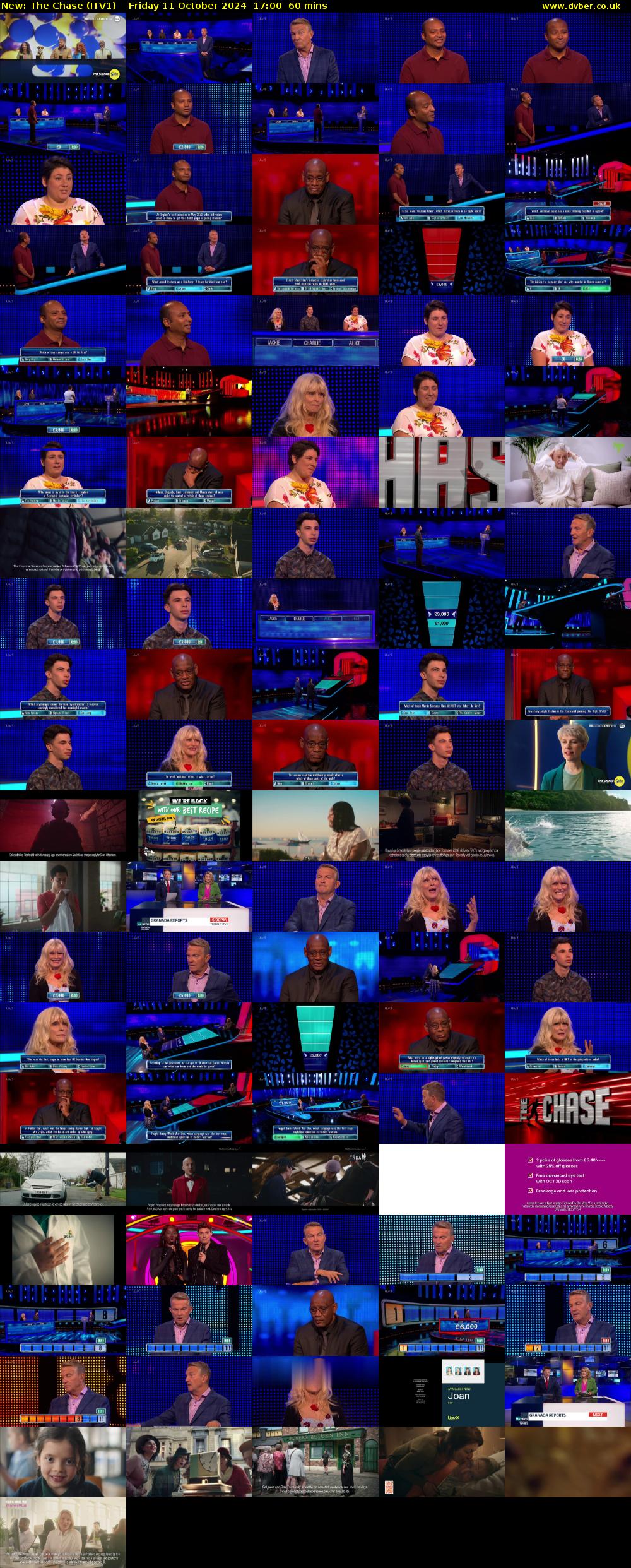 The Chase (ITV1) Friday 11 October 2024 17:00 - 18:00