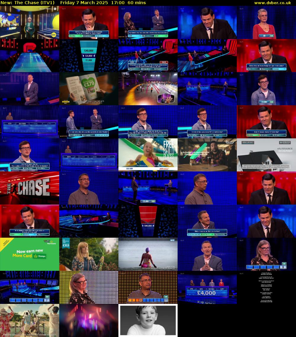 The Chase (ITV1) Friday 7 March 2025 17:00 - 18:00