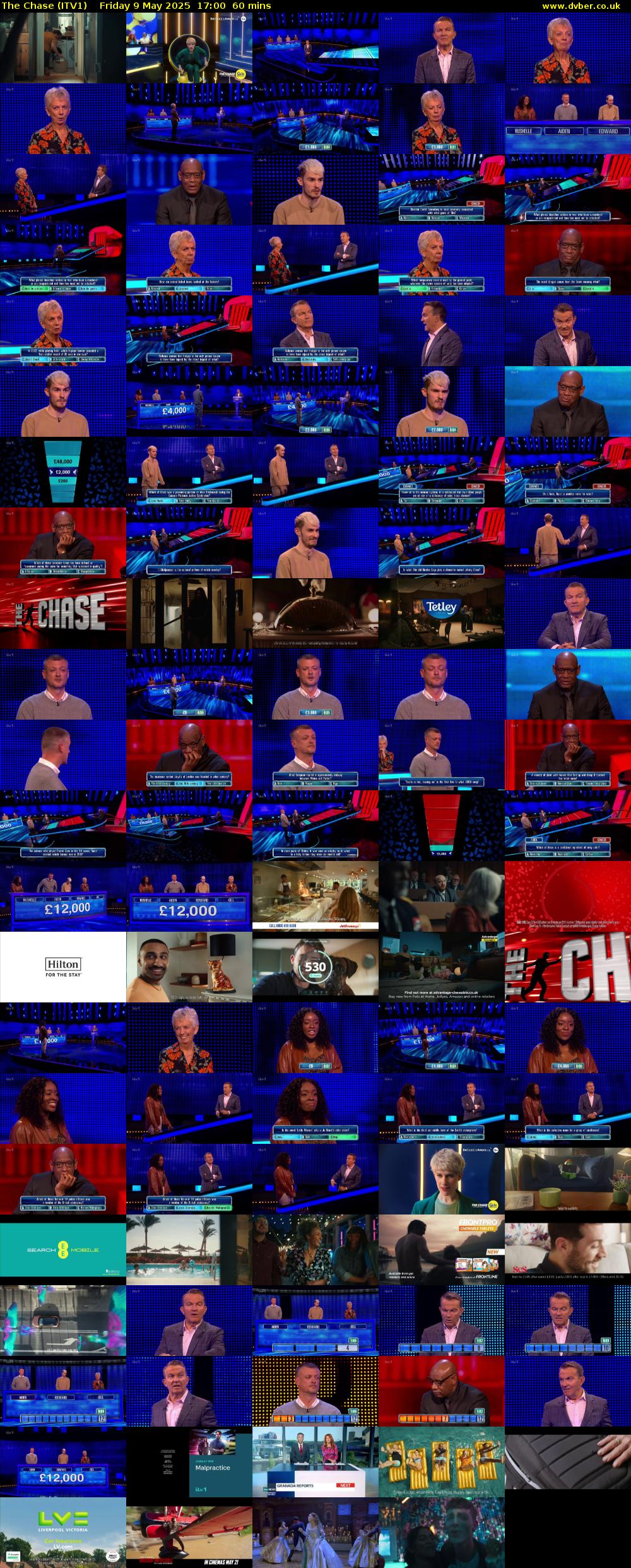 The Chase (ITV1) Friday 9 May 2025 17:00 - 18:00