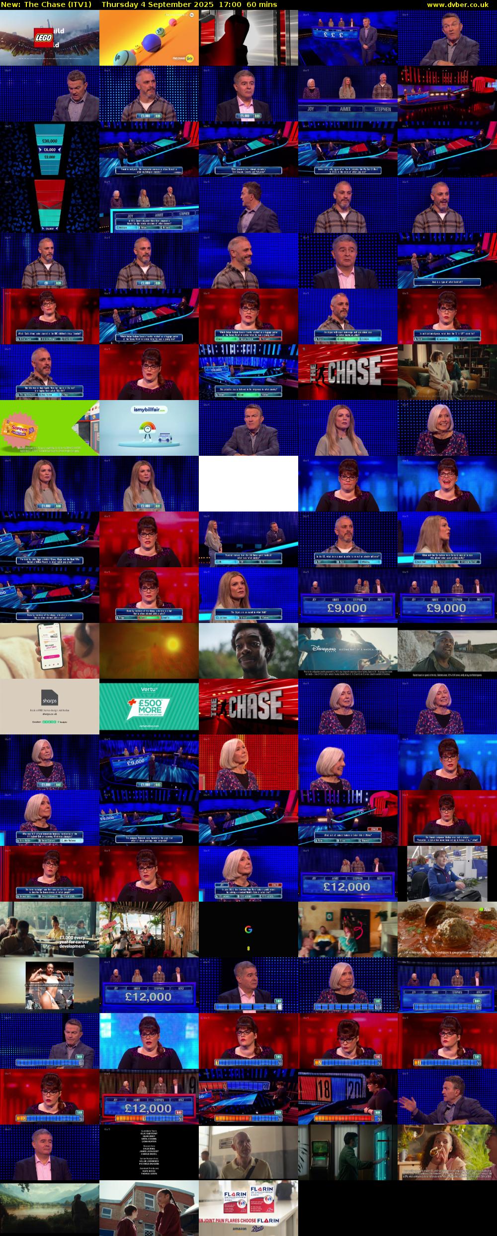 The Chase (ITV1) Thursday 4 September 2025 17:00 - 18:00
