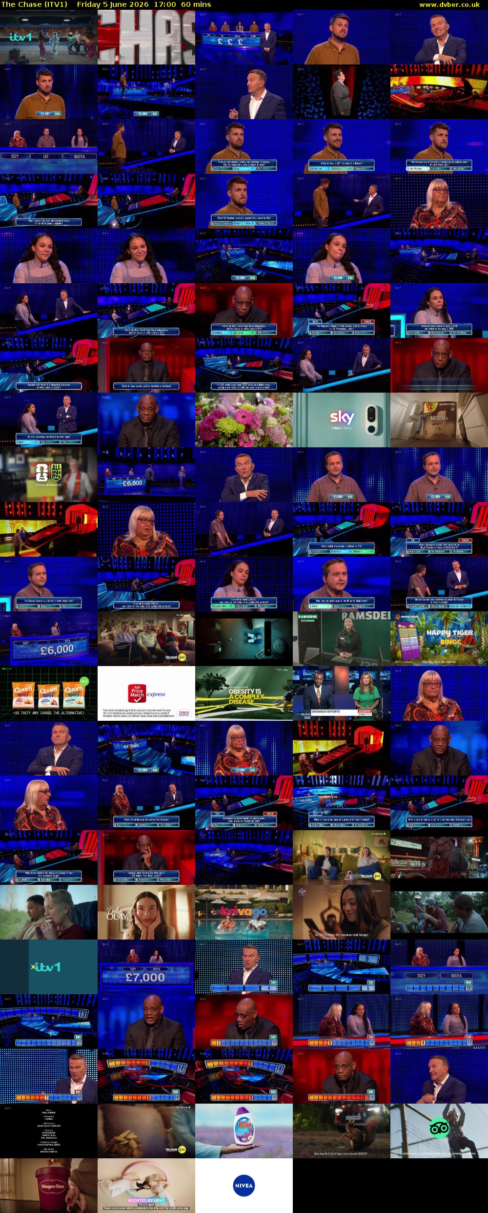 The Chase (ITV1) Friday 5 June 2026 17:00 - 18:00