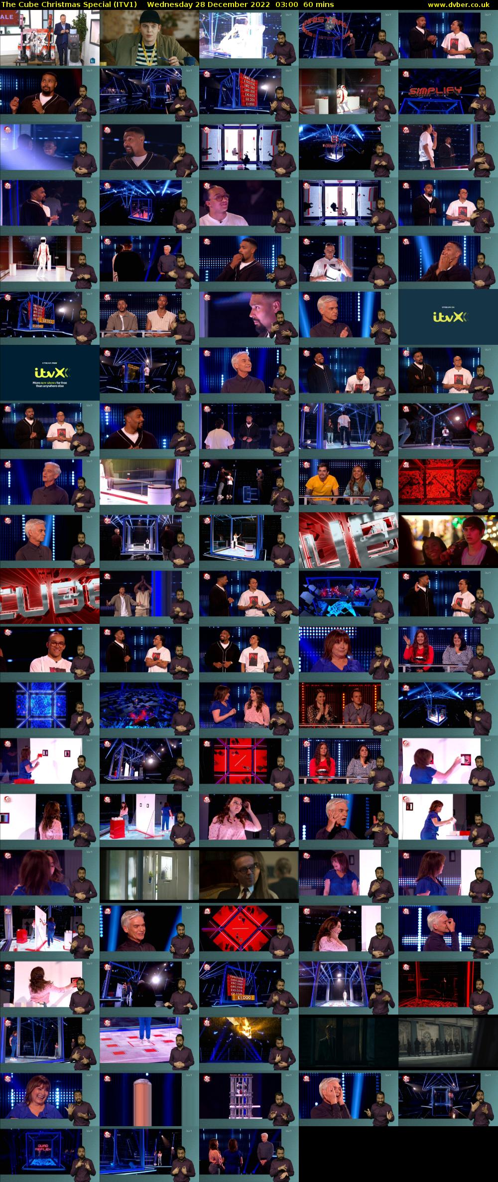 The Cube Christmas Special (ITV1) Wednesday 28 December 2022 03:00 - 04:00