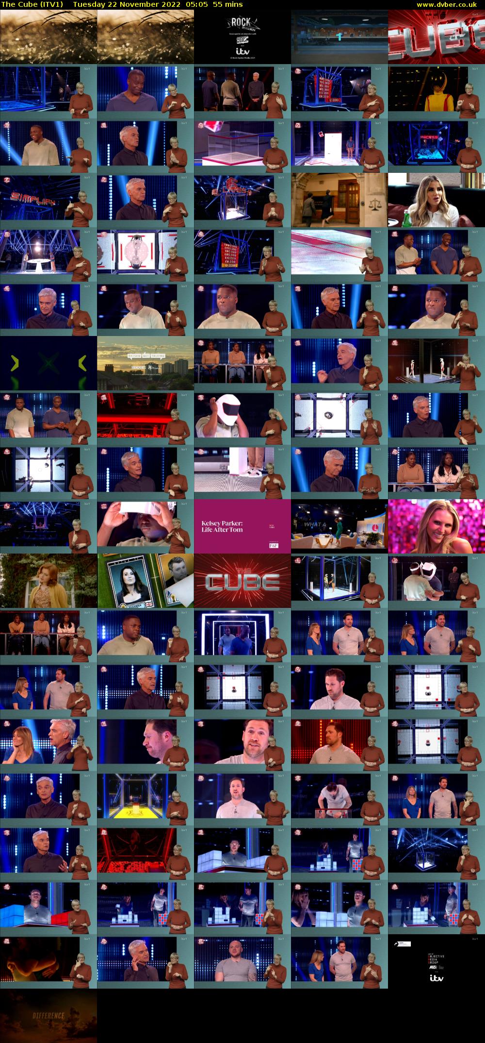The Cube (ITV1) Tuesday 22 November 2022 05:05 - 06:00