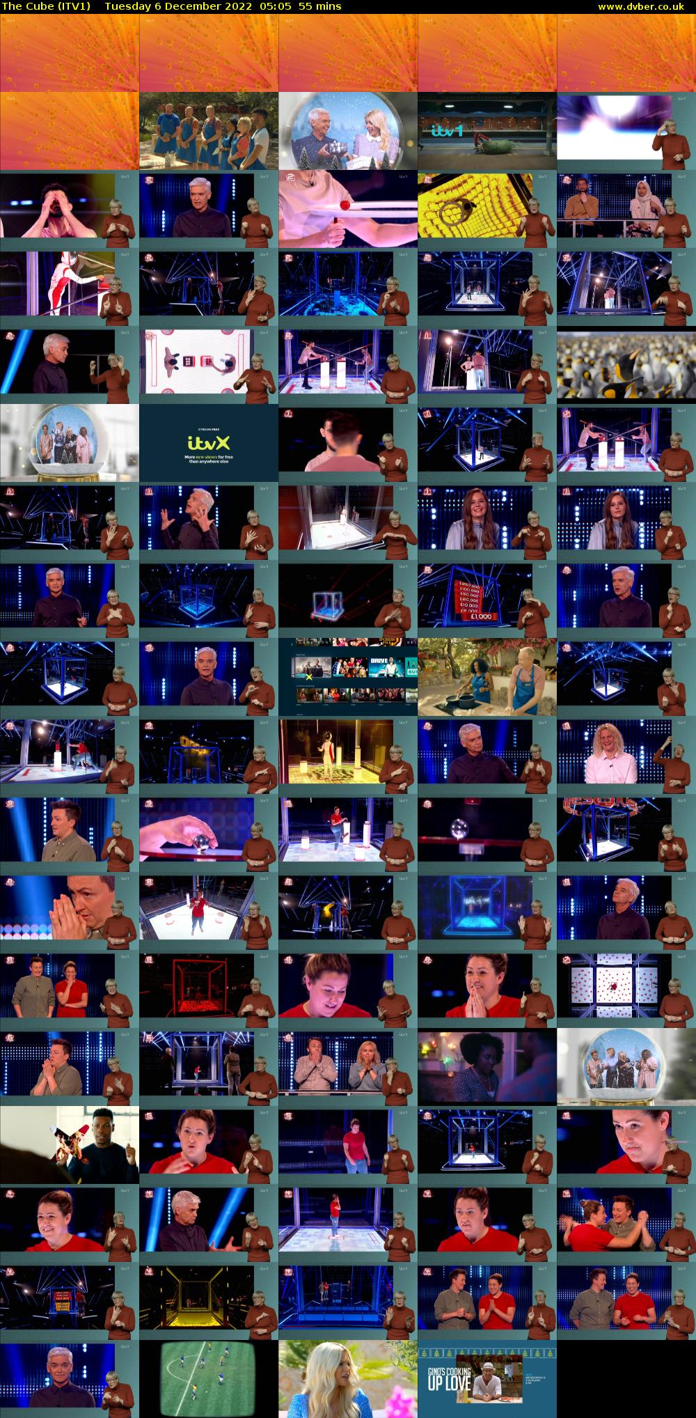 The Cube (ITV1) Tuesday 6 December 2022 05:05 - 06:00