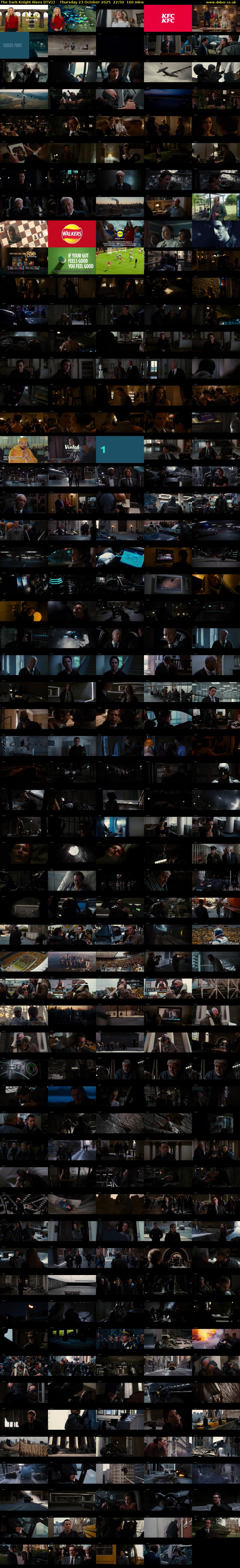 The Dark Knight Rises (ITV1) Thursday 23 October 2025 22:50 - 01:30