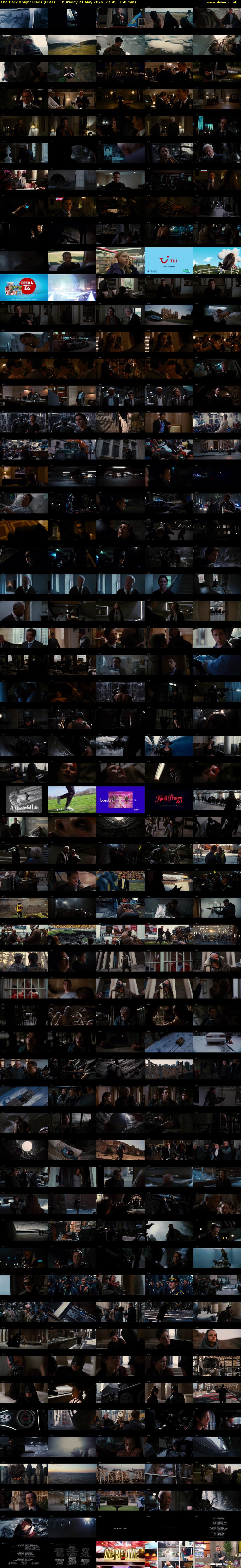 The Dark Knight Rises (ITV1) Thursday 21 May 2026 22:45 - 01:25