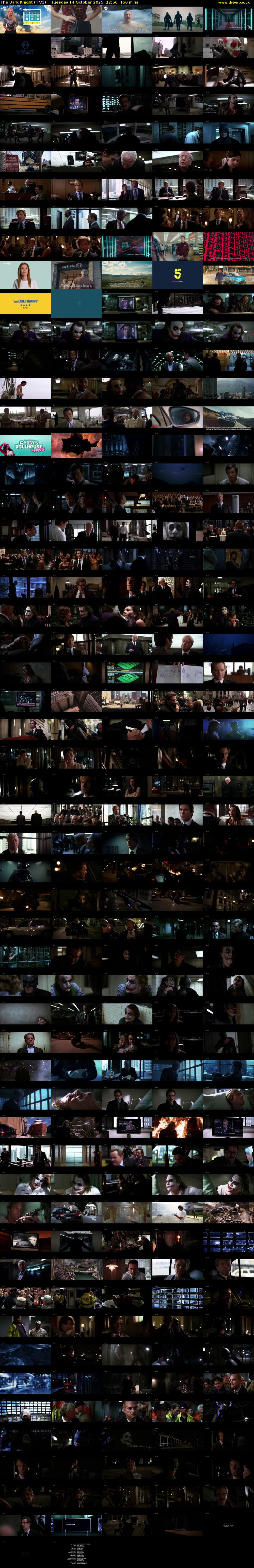 The Dark Knight (ITV1) Tuesday 14 October 2025 22:50 - 01:20