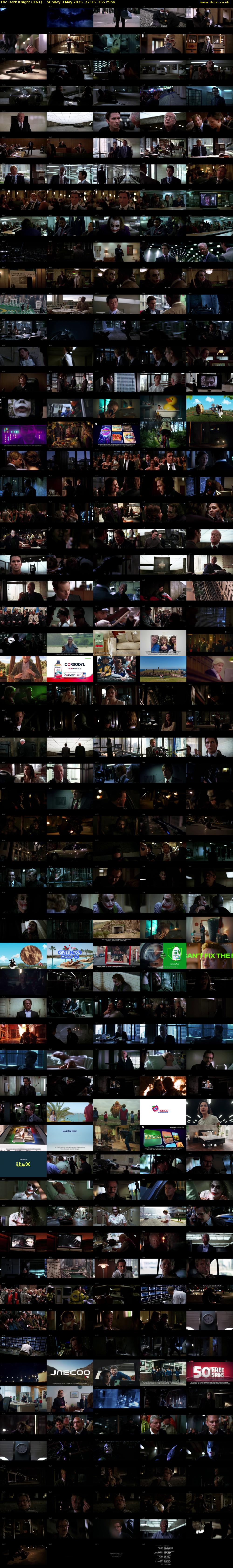 The Dark Knight (ITV1) Sunday 3 May 2026 22:25 - 01:10
