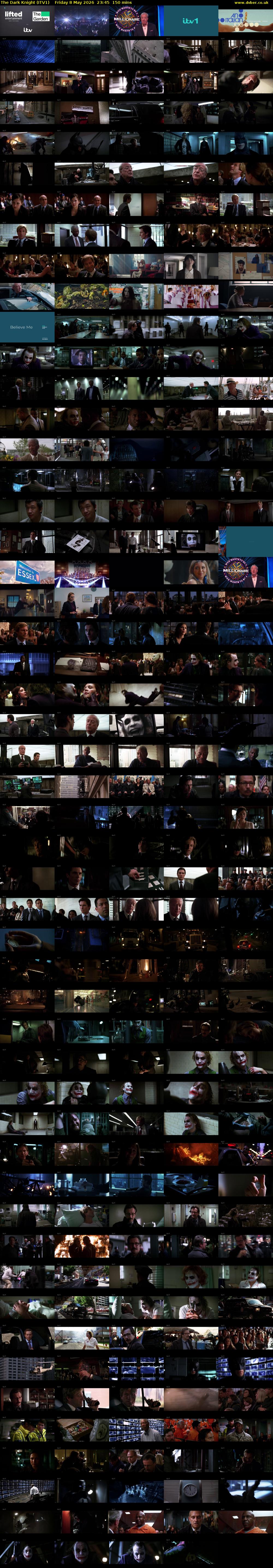 The Dark Knight (ITV1) Friday 8 May 2026 23:45 - 02:15