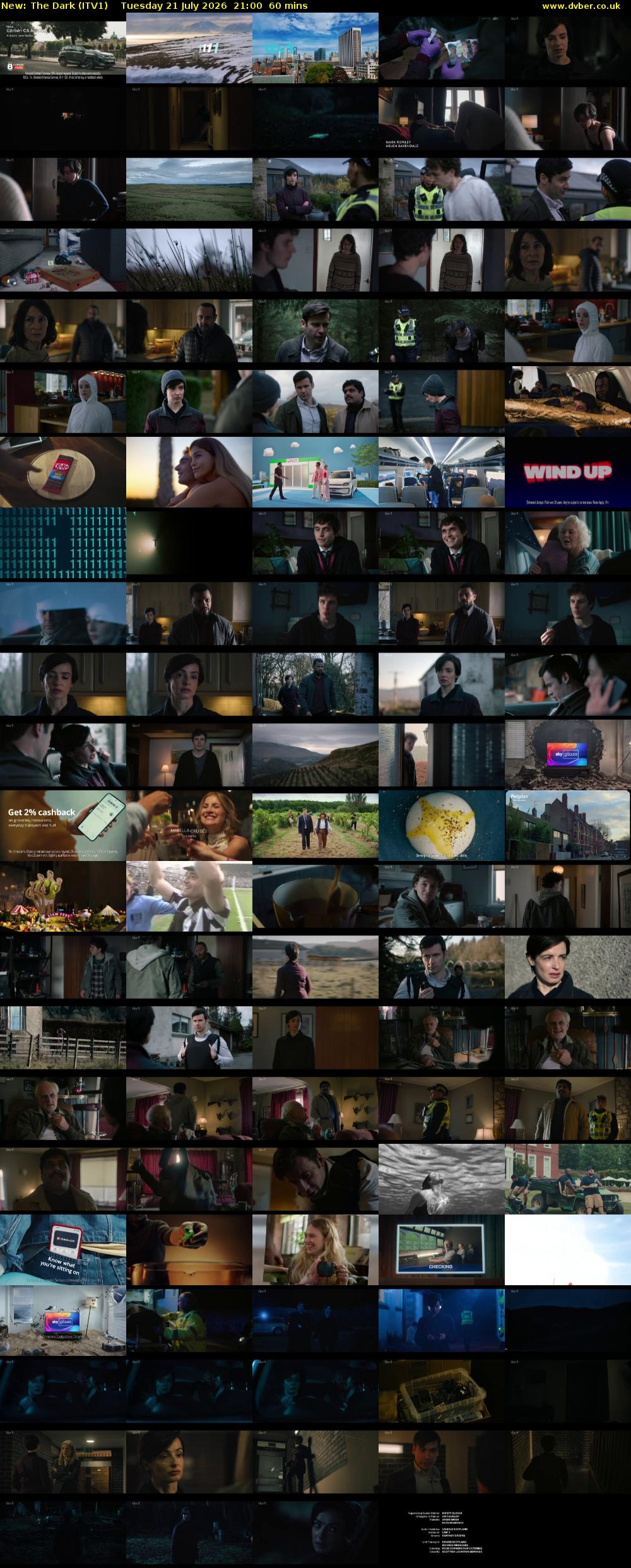 The Dark (ITV1) Tuesday 21 July 2026 21:00 - 22:00