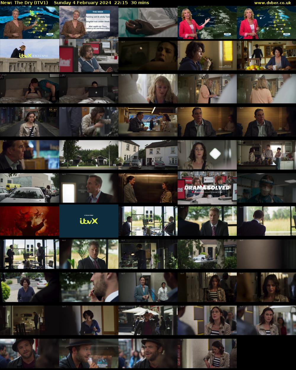 The Dry (ITV1) Sunday 4 February 2024 22:15 - 22:45
